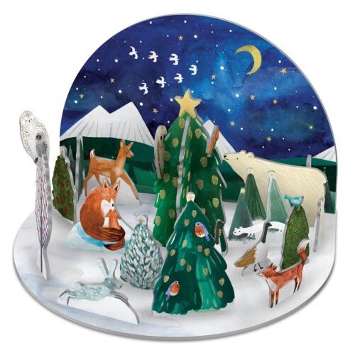 Roger la borde pop-up adventskalender - cub's first christmas