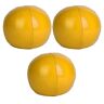 Moonyeu Jongleerballen, PU jongleerballensets, clown jongleerballenset met netzak voor beginners en professionals (geel)