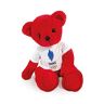 Doudou et Compagnie Licentie JO Paris 2024 Olympische en Paralympische Spelen, beer van het Franse nationale team, rood, JO2457, 30 cm