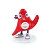 Doudou et Compagnie Licentie JO Paris 2024 Mascotte Olympische en Paralympische Spelen OLY 14,5 cm, JO2507, rood, 14,5