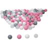 koenig-tom Ballenbad 24 Ballenbad ballen, 6 cm, babyballen, ballenbad, plastic ballen, ballen voor ballenbad (6 cm 100 ballen, roze mix)