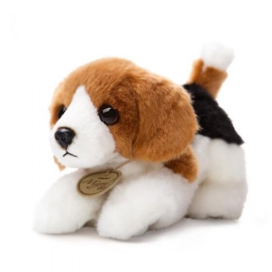 Aurora knuffel Mini Yoni beagle bruin/wit 20 cm - Bruin,Wit