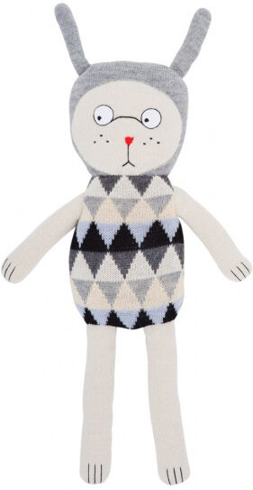 LuckyBoySunday knuffel pop 70 cm alpaca wol grijs - Grijs