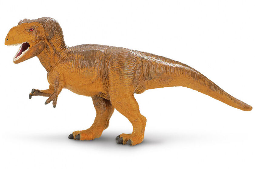 Safari dinosaurus T Rex junior 19 cm rubber bruin - Bruin