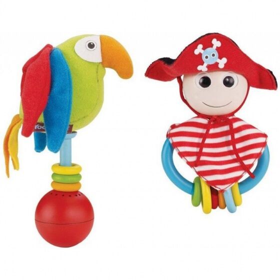 Yookidoo speelset Pirate met rammelaar 2 delig - Multicolor