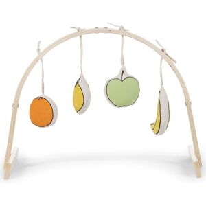 CHILDHOME Babygym leketøy-fruktsett i 4 deler