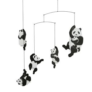 Flensted Mobiles Panda uro sort-hvit