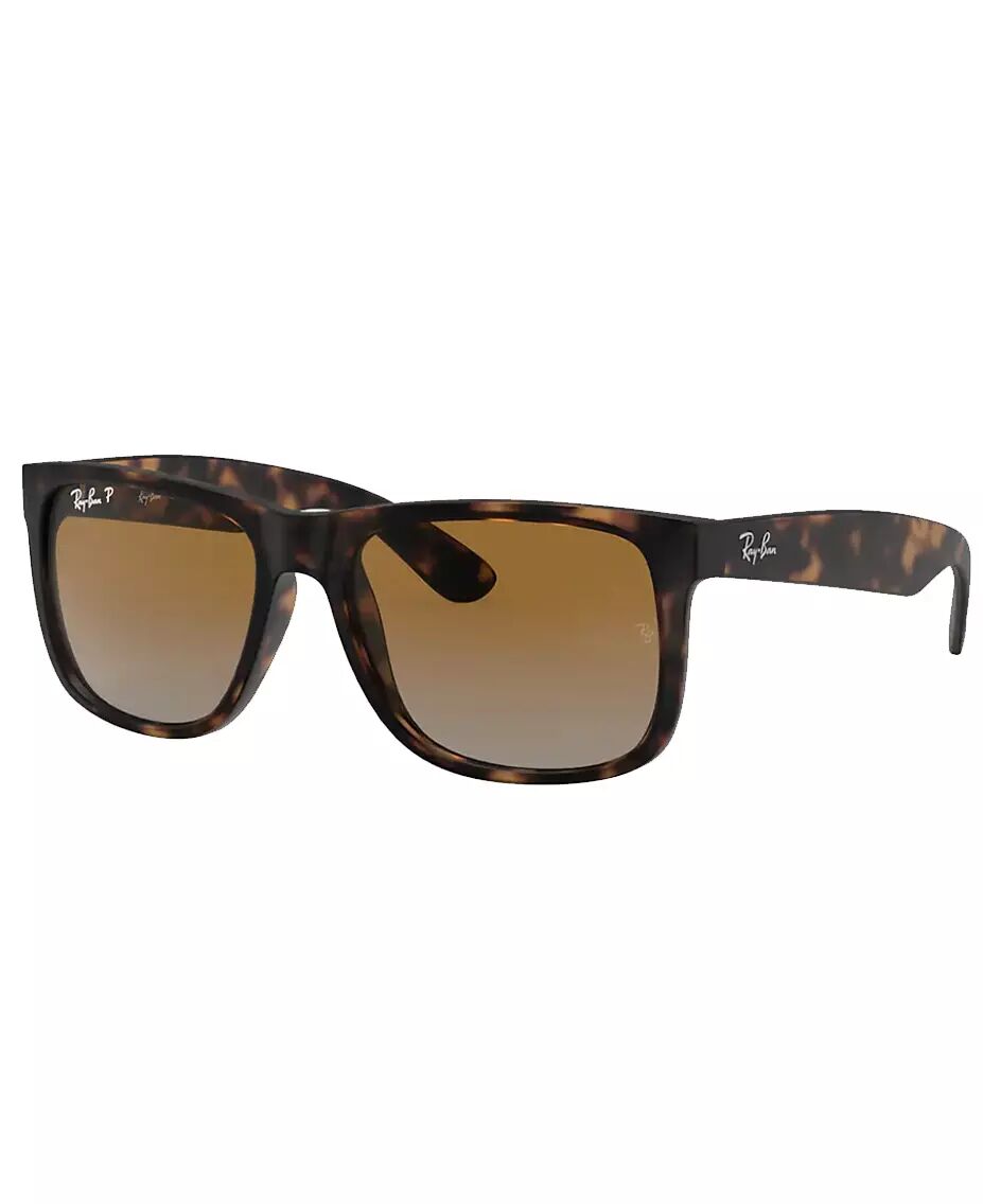 RAY-BAN Justin Classic Tortoise - Solbriller - Brown Polarized