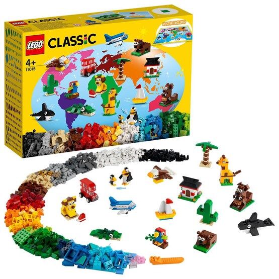 LEGO Classic 11015, Verden rundt