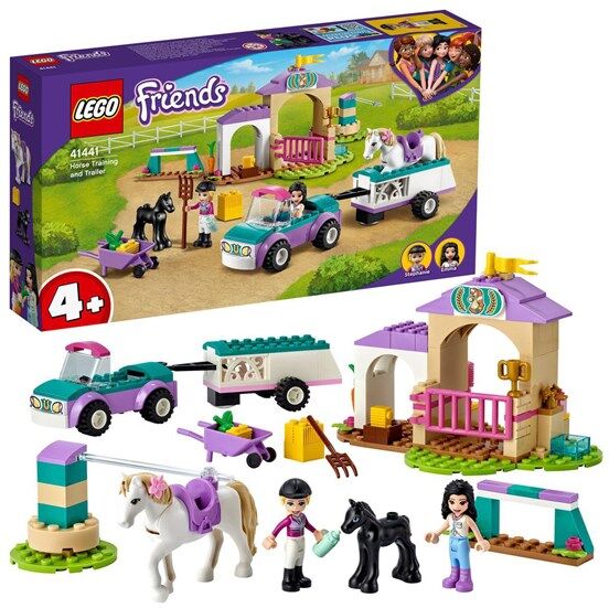 LEGO Friends 41441, Hestetrening med utstyr og henger