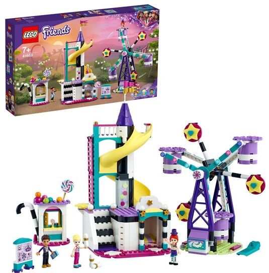 LEGO Friends 41689, Magisk pariserhjul og sklie