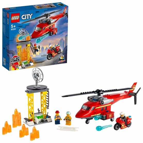 LEGO City Fire 60281, Brannhelikopter