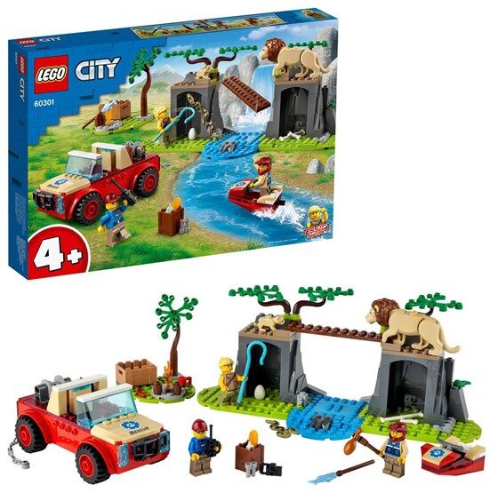 LEGO City Stunt 60301, Dyreredningstjenestens terrengbil