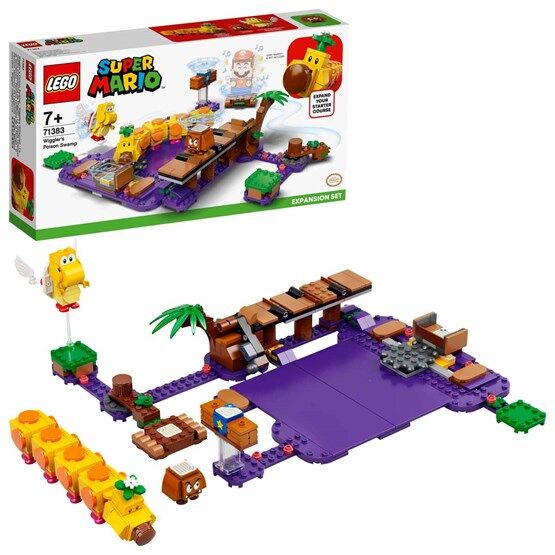 LEGO Super Mario 71383, Ekstrabanesett Wigglers giftsump