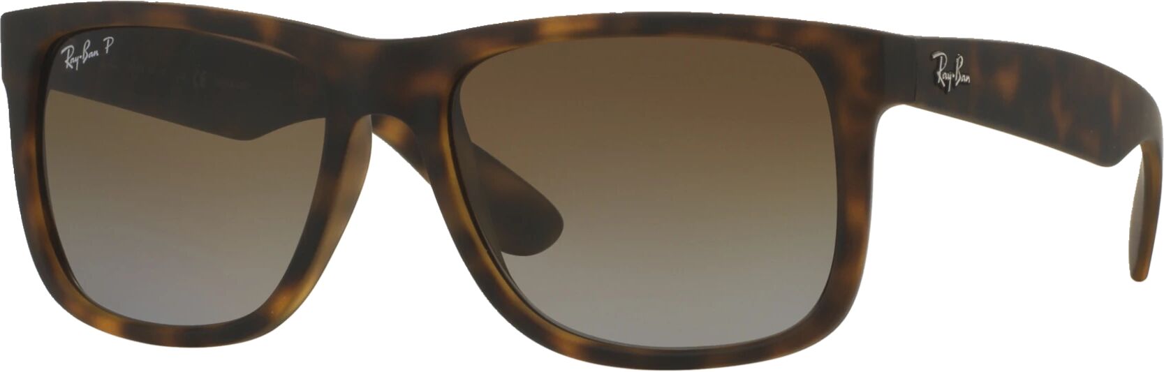 Ray-Ban Justin 865/T5 55, solbriller 55 HAVANA RUBBER