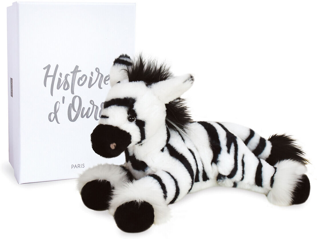 Histoire D'ours Peluche Zephir, a zebra, 25 cm   Zebra