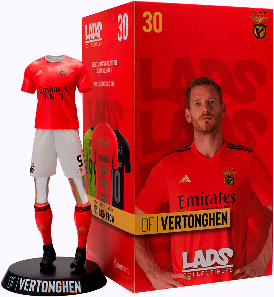 Lads Collectibles Figura Vertonghen - Benfica 2020/21, da My Lads   vermelho/branco