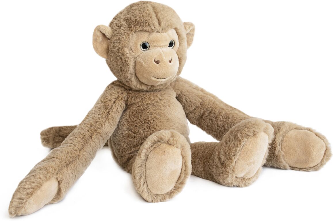 Histoire D'ours Peluche macaco, 35 cm, HO2949   castanho