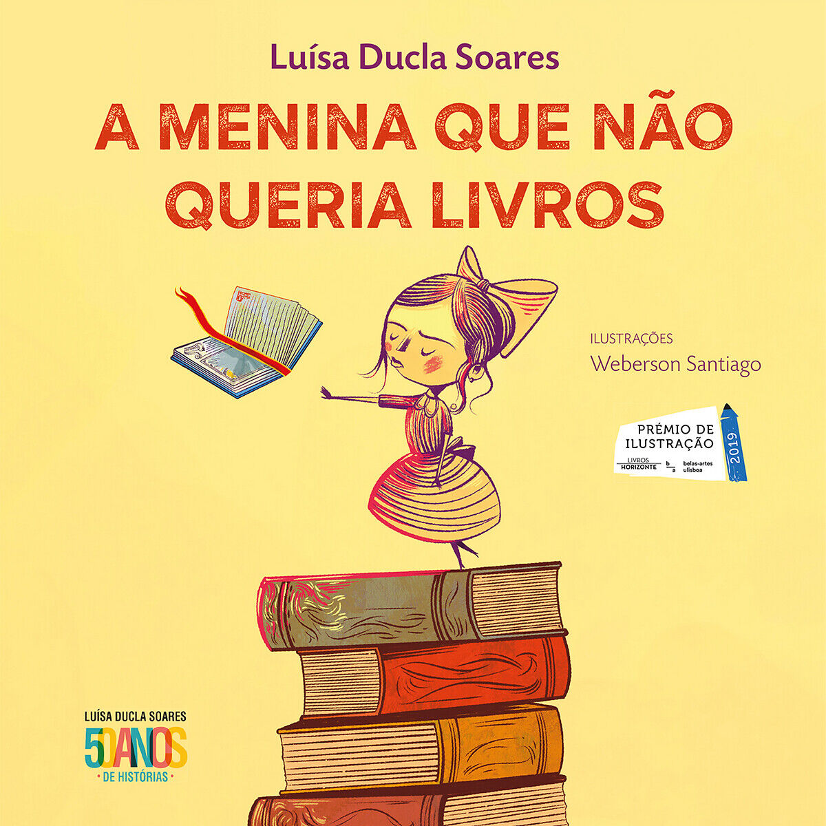 Livros Horizonte Livro A Menina Que Não Queria Livros   Multicolor