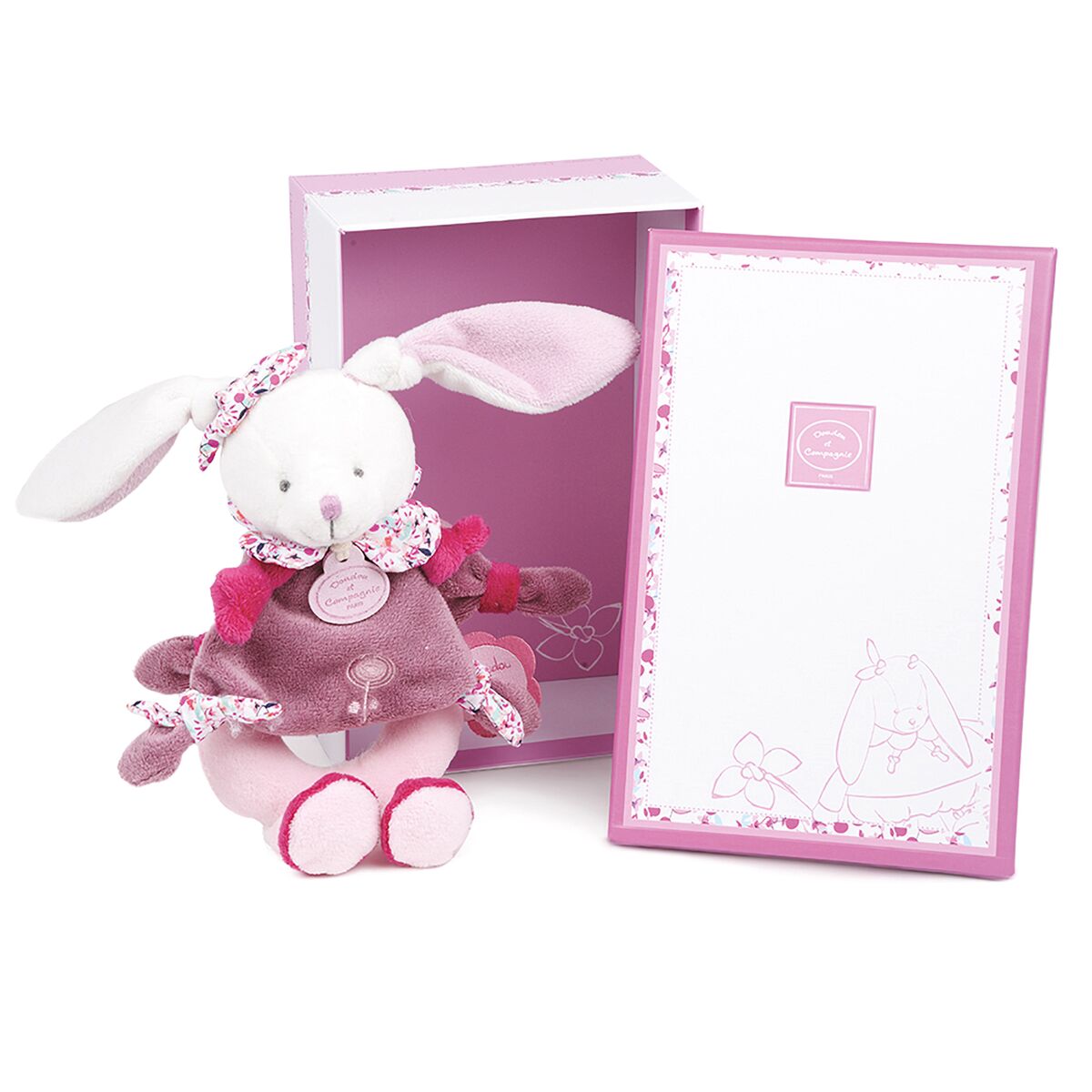 Doudou Et Compagnie Roca : cerise o coelhinho DC2700   rosa