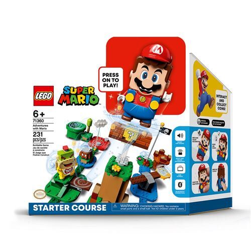 Lego Nintendo Aventuras C/ Super Mario Start Pack 71360a - Lego