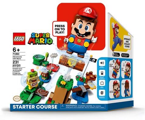 Lego Nintendo Aventuras C/ Super Mario Start Pack 71360a - Lego