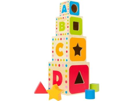 Colorbaby Torre de Cubos Formas (Idade Mínima: 12)
