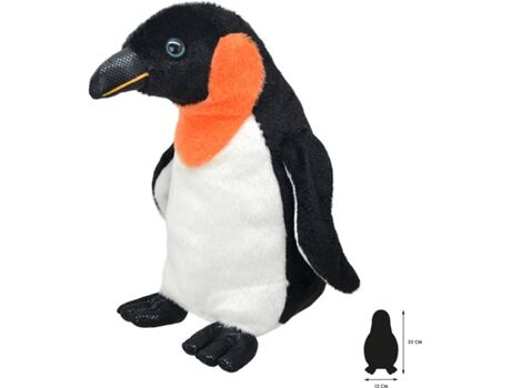 Animal Planet Peluche WILD PLANET Pinguim Imperador (17 x 12 x 25 cm - Poliéster)