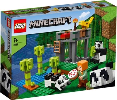 Lego Minecraft: A Creche dos Pandas (Idade Mínima: ‍7 - 204 Peças)