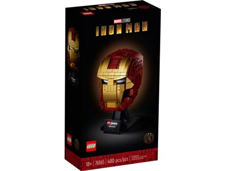 Lego : Capacete do Iron Man (Idade Mínima: ‍18 - 480 Peças)
