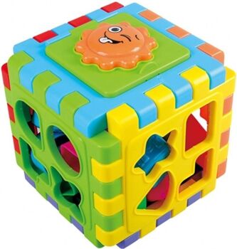 Playgo Jogo Didático Cubos de Animais