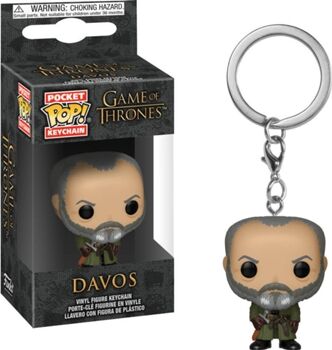 Game Of Thrones Porta-Chaves FUNKO Pop! S10 - Davos