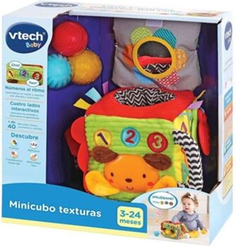 Vtech Figura Minicubo Texturas Interativo (3-36 Meses)