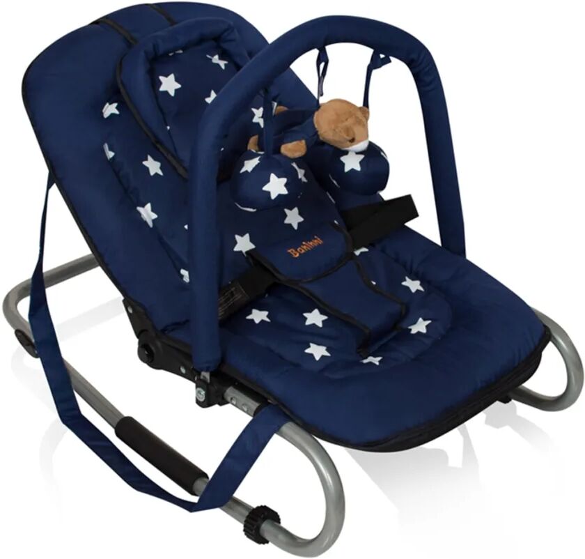 Baninni Leagăn bebeluși Relax Classic Blue Star BNBO002-BLST