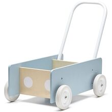 Kids Concept Lära Gå vagn blågrå