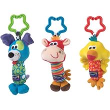 Playgro Vagnleksak 3-Pack 1 set