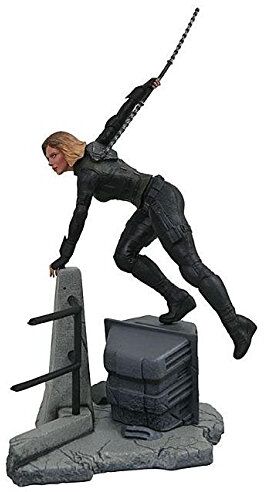 MARVEL Diamant utvalda leksaker  Galleriy: Avengers Infinity War Black Widow PVC Diorama (APR182160)