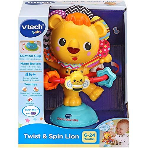 Vtech 528003 Baby Twist & Spin Lion, flerfärgad