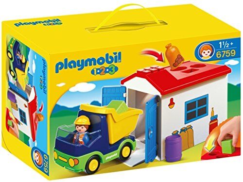 Playmobil 6759 – lastbil med sorteringsgarage