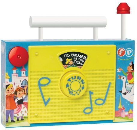 Fisher-Price TV-radio, motorikleksak