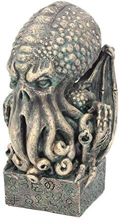 Nemesis Now Cthulhu statyett 17 cm, grön, 28,5 cm