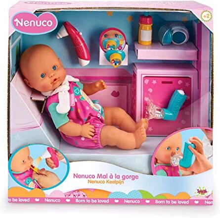 Famosa Babypop met Accessoires Nenuco Sore Throat