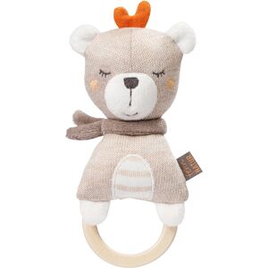 BABY FEHN fehnNATUR Wooden Grabber Teddy rattle 1 pc