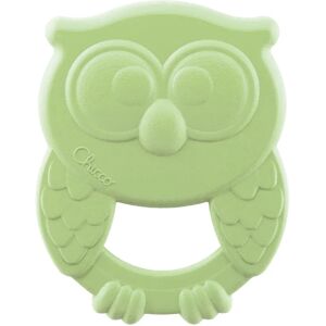 Chicco Eco+ Owly Teether chew toy Green 3 m+ 1 pc