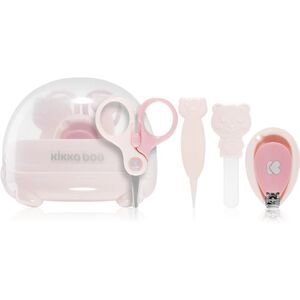 Kikkaboo Baby Manicure Set Bear manicure set for children from birth Pink 1 pc