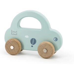 Label Label Little Car toy wooden Green 1 pc