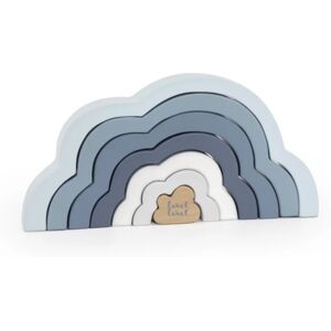 Label Label Rainbow Puzzle Cloud folding rainbow Blue 1 pc