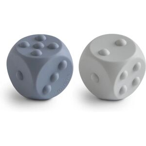 Mushie Pop-It cubes Tradewinds/Stone 2 pc