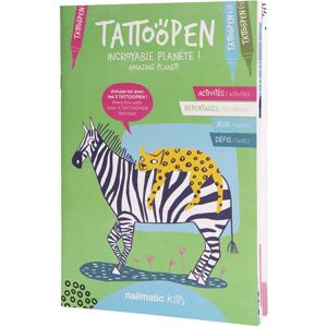 Nailmatic Amazing Planet activity workbook for Pink, Green, Blue Pens 1 pc