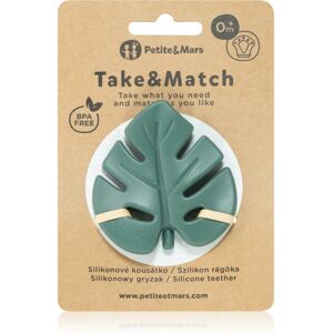 Petite&Mars Take&Match chew toy Misty Green 0 m+ 1 pc